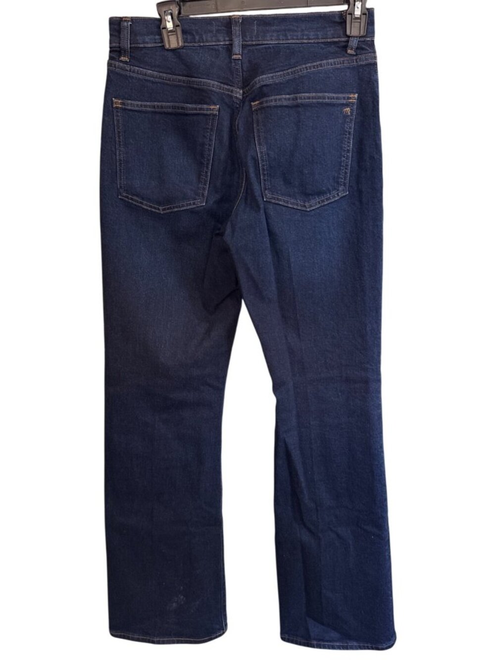 Madewell Womens Relaxed Bootcut Jeans~Size 26~Foundry Wash (Dark Blue) NWT L7 24 - Picture 4 of 11